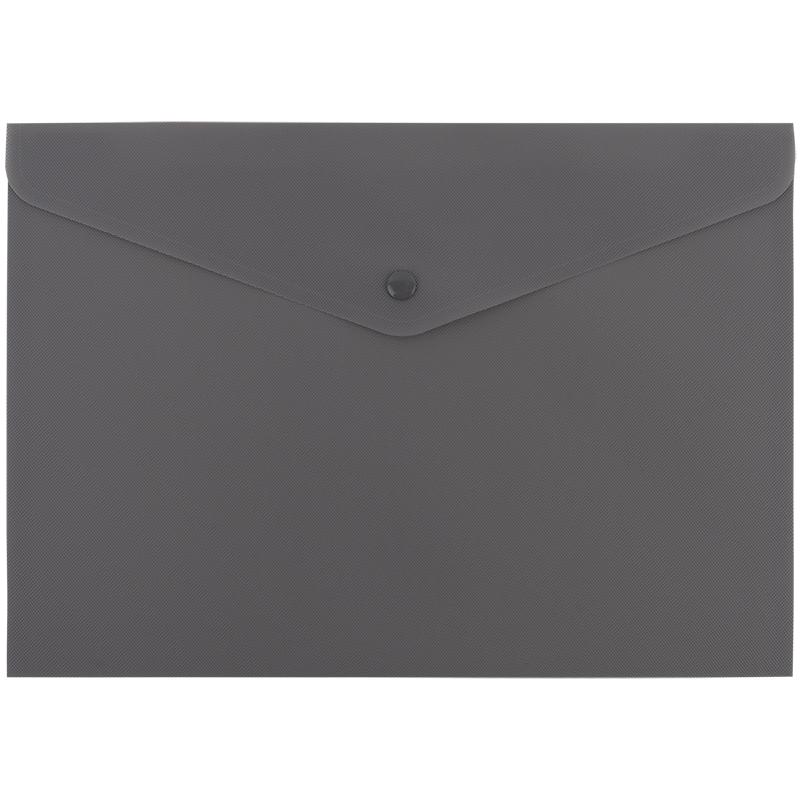 Папка на кнопці Morandi Axent 1412-13-A, А4, сірий